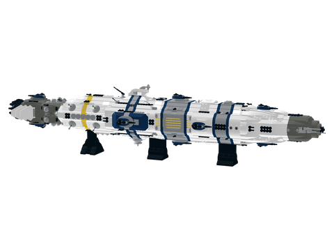 Rendering des LEGO-Modells Denali V2